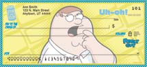 "Family Guy" Personal Check Designs