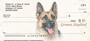 German Shepherd Personal Checks
