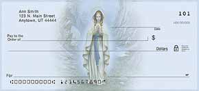 The Virgin Mary Religious Christian Check Designs Top-Tear Checks