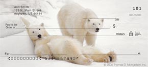 Cute Polar Bear Checks