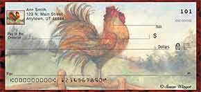 Artistic Rooster Checks