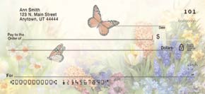 Lena Liu's Butterfly Gardens Personal Checks