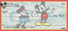 Mickey Mouse Personal Checks