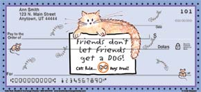 Cats Rule Personal Checks