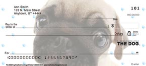 Pug Personal Checks - The Dog