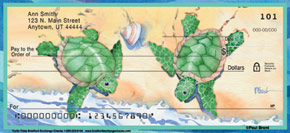 Sea Turtle Personal Checks