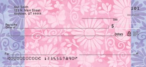 Challis & Roos Floral Personal Checks