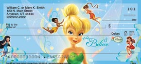 Tinker Bell Personal Checks